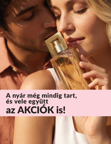 avon - Aktuális Avon szórólap érvényes szombattól 2026.08.01.-től hétfőtől 2026.08.31.-ig - page: 20