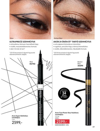 avon - Aktuális Avon szórólap érvényes szombattól 2026.08.01.-től hétfőtől 2026.08.31.-ig - page: 39