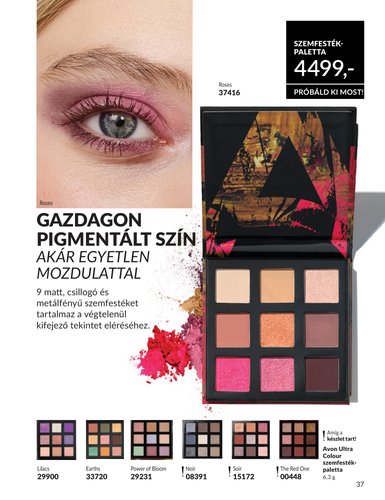 avon - Aktuális Avon szórólap érvényes szombattól 2026.08.01.-től hétfőtől 2026.08.31.-ig - page: 37