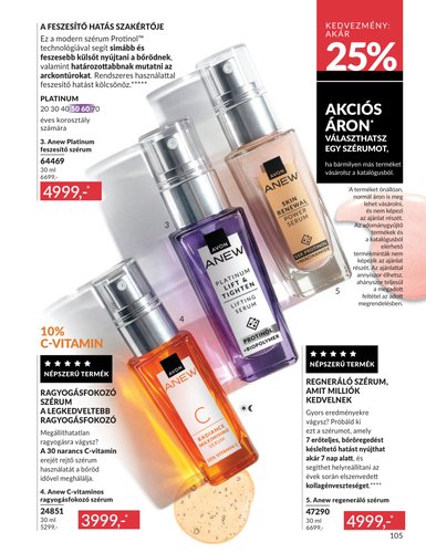 avon - Aktuális Avon szórólap érvényes szombattól 2026.08.01.-től hétfőtől 2026.08.31.-ig - page: 103