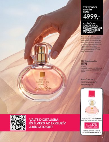 avon - Aktuális Avon szórólap érvényes szombattól 2026.08.01.-től hétfőtől 2026.08.31.-ig - page: 9