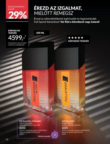 avon - Aktuális Avon szórólap érvényes szombattól 2026.08.01.-től hétfőtől 2026.08.31.-ig - page: 90