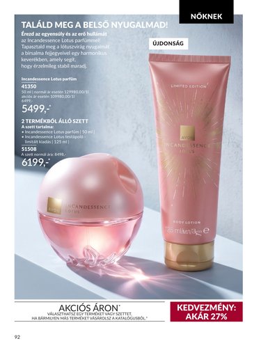 avon - Aktuális Avon szórólap érvényes keddtől 2026.09.01.-től szerdától 2026.09.30.-ig - page: 92