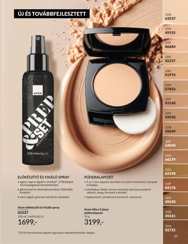 avon - Aktuális Avon szórólap érvényes keddtől 2026.09.01.-től szerdától 2026.09.30.-ig - page: 57