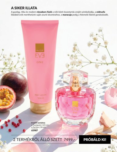 avon - Aktuális Avon szórólap érvényes keddtől 2026.09.01.-től szerdától 2026.09.30.-ig - page: 89