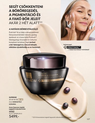 avon - Aktuális Avon szórólap érvényes keddtől 2026.09.01.-től szerdától 2026.09.30.-ig - page: 127