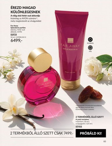 avon - Aktuális Avon szórólap érvényes keddtől 2026.09.01.-től szerdától 2026.09.30.-ig - page: 83
