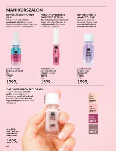 avon - Aktuális Avon szórólap érvényes keddtől 2026.09.01.-től szerdától 2026.09.30.-ig - page: 66
