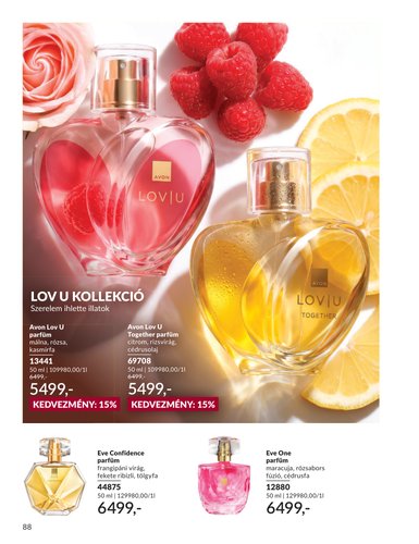 avon - Aktuális Avon szórólap érvényes keddtől 2026.09.01.-től szerdától 2026.09.30.-ig - page: 88