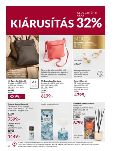 avon - Aktuális Avon szórólap érvényes keddtől 2026.09.01.-től szerdától 2026.09.30.-ig - page: 152