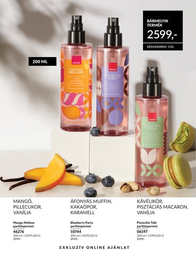 avon - Aktuális Avon szórólap érvényes keddtől 2026.09.01.-től szerdától 2026.09.30.-ig - page: 201