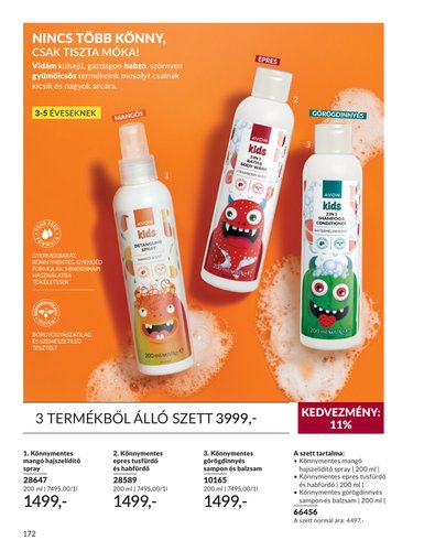 avon - Aktuális Avon szórólap érvényes keddtől 2026.09.01.-től szerdától 2026.09.30.-ig - page: 172