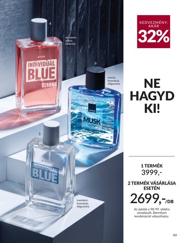 avon - Aktuális Avon szórólap érvényes keddtől 2026.09.01.-től szerdától 2026.09.30.-ig - page: 99