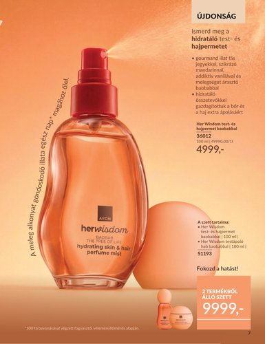 avon - Aktuális Avon szórólap érvényes keddtől 2026.09.01.-től szerdától 2026.09.30.-ig - page: 7