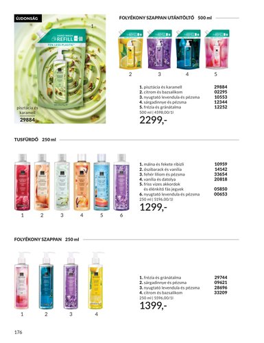 avon - Aktuális Avon szórólap érvényes keddtől 2026.09.01.-től szerdától 2026.09.30.-ig - page: 176