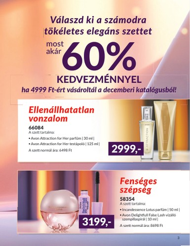 avon - Avon - A hónap kedvencei akciós újság, érvényes 01.01. - 01.31. - page: 3