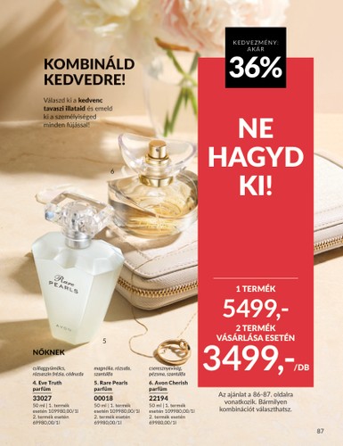 avon - Avon akciós újság, érvényes 03.01. - 03.31. - page: 87 avon - Avon akciós újság, érvényes 03.01. - 03.31. - page: 87
