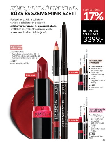 avon - Avon akciós újság, érvényes 03.01. - 03.31. - page: 35 avon - Avon akciós újság, érvényes 03.01. - 03.31. - page: 35