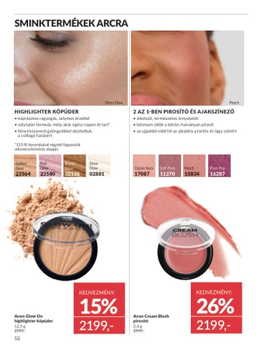 avon - Avon - Áprilisi katalógus akciós újság, érvényes 04.01. - 04.30. - page: 52 avon - Avon - Áprilisi katalógus akciós újság, érvényes 04.01. - 04.30. - page: 52