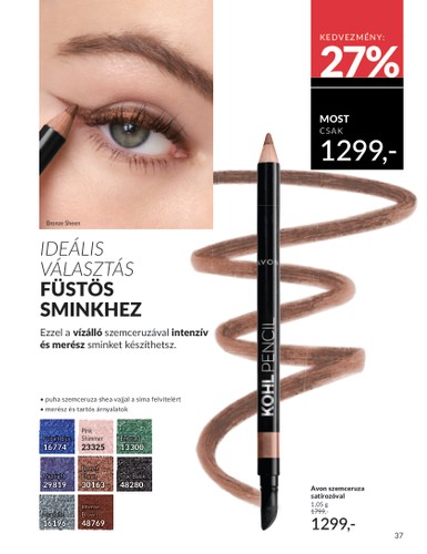 avon - Avon - Áprilisi katalógus akciós újság, érvényes 04.01. - 04.30. - page: 37 avon - Avon - Áprilisi katalógus akciós újság, érvényes 04.01. - 04.30. - page: 37