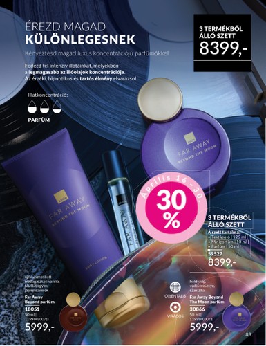 avon - Avon - Áprilisi katalógus akciós újság, érvényes 04.01. - 04.30. - page: 83 avon - Avon - Áprilisi katalógus akciós újság, érvényes 04.01. - 04.30. - page: 83