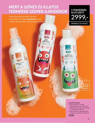 avon - Avon - Exkluzív ajánlatok akciós újság, érvényes 05.01. - 05.31. - page: 17