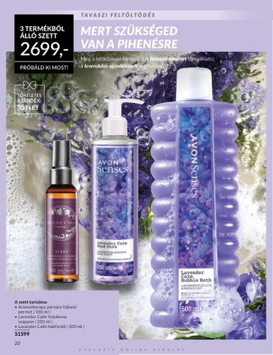 avon - Avon - Exkluzív ajánlatok akciós újság, érvényes 05.01. - 05.31. - page: 20