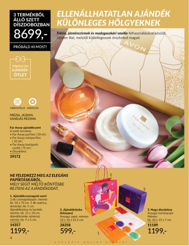 avon - Avon - Exkluzív ajánlatok akciós újság, érvényes 05.01. - 05.31. - page: 4