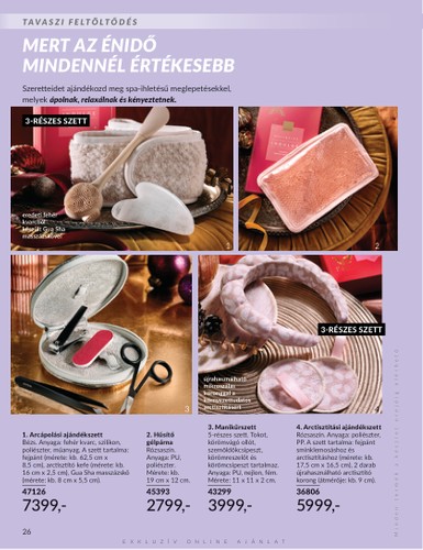 avon - Avon - Exkluzív ajánlatok akciós újság, érvényes 05.01. - 05.31. - page: 26