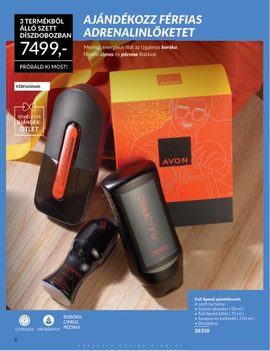 avon - Avon - Exkluzív ajánlatok akciós újság, érvényes 05.01. - 05.31. - page: 8