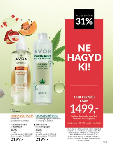 avon - Avon akciós újság, érvényes 05.01. - 05.31. - page: 133 avon - Avon akciós újság, érvényes 05.01. - 05.31. - page: 133