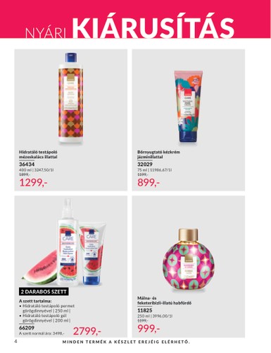 avon - Avon - Kiárusítás akciós újság, érvényes 06.01. - 06.30. - page: 4