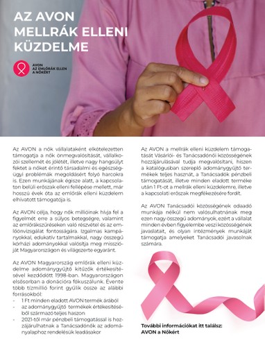avon - Avon - Adománygyűjtő katalógus akciós újság, érvényes 06.01. - 06.30. - page: 3