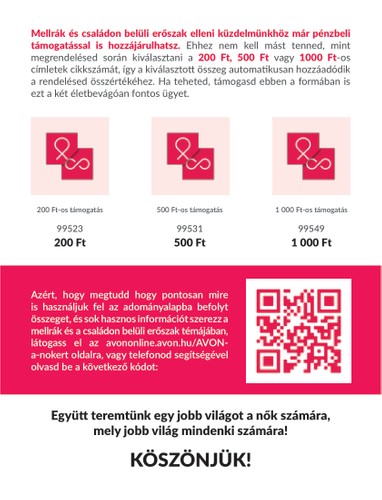 avon - Avon - Adománygyűjtő katalógus akciós újság, érvényes 06.01. - 06.30. - page: 7