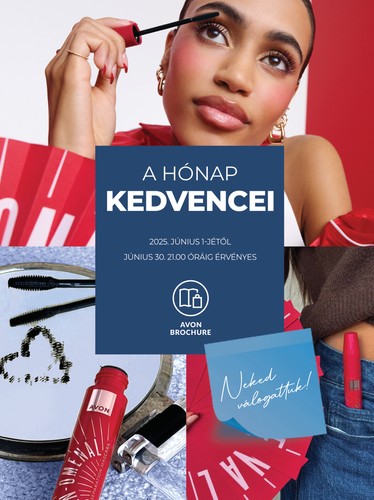 avon - Avon - A hónap kedvencei akciós újság, érvényes 06.01. - 06.30. - page: 1