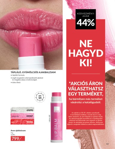 avon - Avon akciós újság, érvényes 06.01. - 06.30. - page: 59 avon - Avon akciós újság, érvényes 06.01. - 06.30. - page: 59