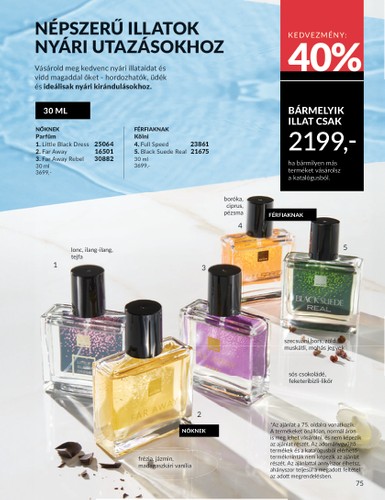 avon - Avon akciós újság, érvényes 06.01. - 06.30. - page: 75 avon - Avon akciós újság, érvényes 06.01. - 06.30. - page: 75
