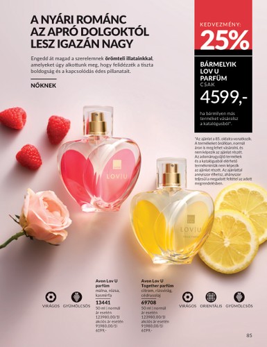 avon - Avon akciós újság, érvényes 06.01. - 06.30. - page: 85 avon - Avon akciós újság, érvényes 06.01. - 06.30. - page: 85