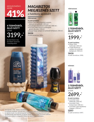 avon - Avon akciós újság, érvényes 06.01. - 06.30. - page: 186 avon - Avon akciós újság, érvényes 06.01. - 06.30. - page: 186