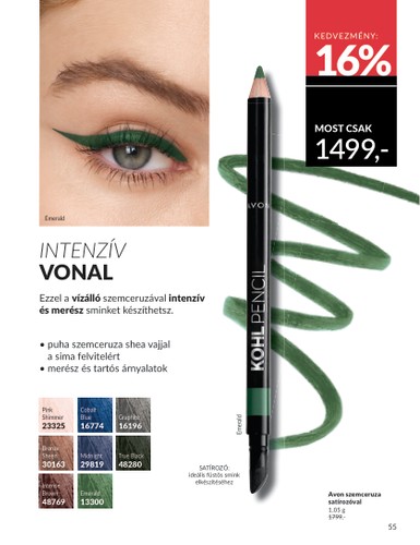 avon - Avon akciós újság, érvényes 06.01. - 06.30. - page: 55 avon - Avon akciós újság, érvényes 06.01. - 06.30. - page: 55