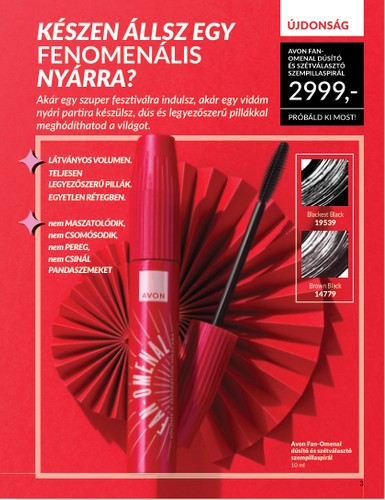 avon - Avon - Nyári katalógus akciós újság, érvényes 06.01. - 06.30. - page: 3