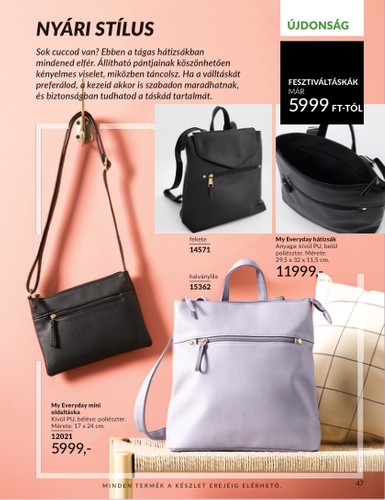 avon - Avon - Nyári katalógus akciós újság, érvényes 06.01. - 06.30. - page: 47