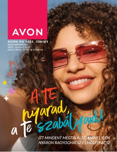 avon - Avon - Nyári katalógus akciós újság, érvényes 06.01. - 06.30.