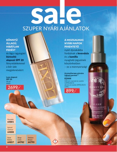avon - Avon akciós újság, érvényes 07.01. - 07.31. - page: 4 avon - Avon akciós újság, érvényes 07.01. - 07.31. - page: 4