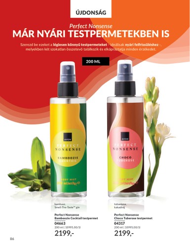 avon - Avon akciós újság, érvényes 07.01. - 07.31. - page: 86 avon - Avon akciós újság, érvényes 07.01. - 07.31. - page: 86