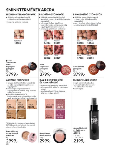 avon - Avon akciós újság, érvényes 07.01. - 07.31. - page: 60 avon - Avon akciós újság, érvényes 07.01. - 07.31. - page: 60