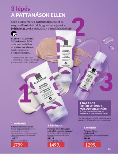 avon - Avon akciós újság, érvényes 07.01. - 07.31. - page: 131 avon - Avon akciós újság, érvényes 07.01. - 07.31. - page: 131