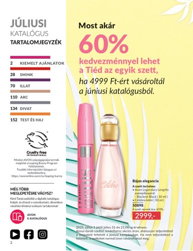avon - Avon akciós újság, érvényes 07.01. - 07.31. - page: 2 avon - Avon akciós újság, érvényes 07.01. - 07.31. - page: 2