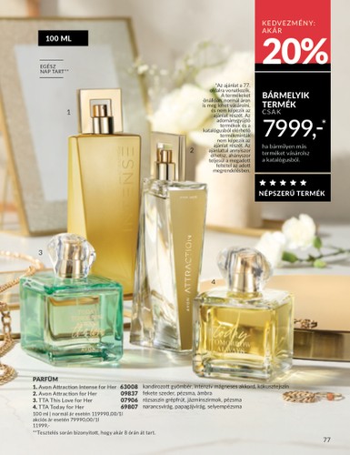 avon - Avon akciós újság, érvényes 07.01. - 07.31. - page: 77 avon - Avon akciós újság, érvényes 07.01. - 07.31. - page: 77
