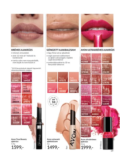 avon - Avon akciós újság, érvényes 07.01. - 07.31. - page: 39 avon - Avon akciós újság, érvényes 07.01. - 07.31. - page: 39